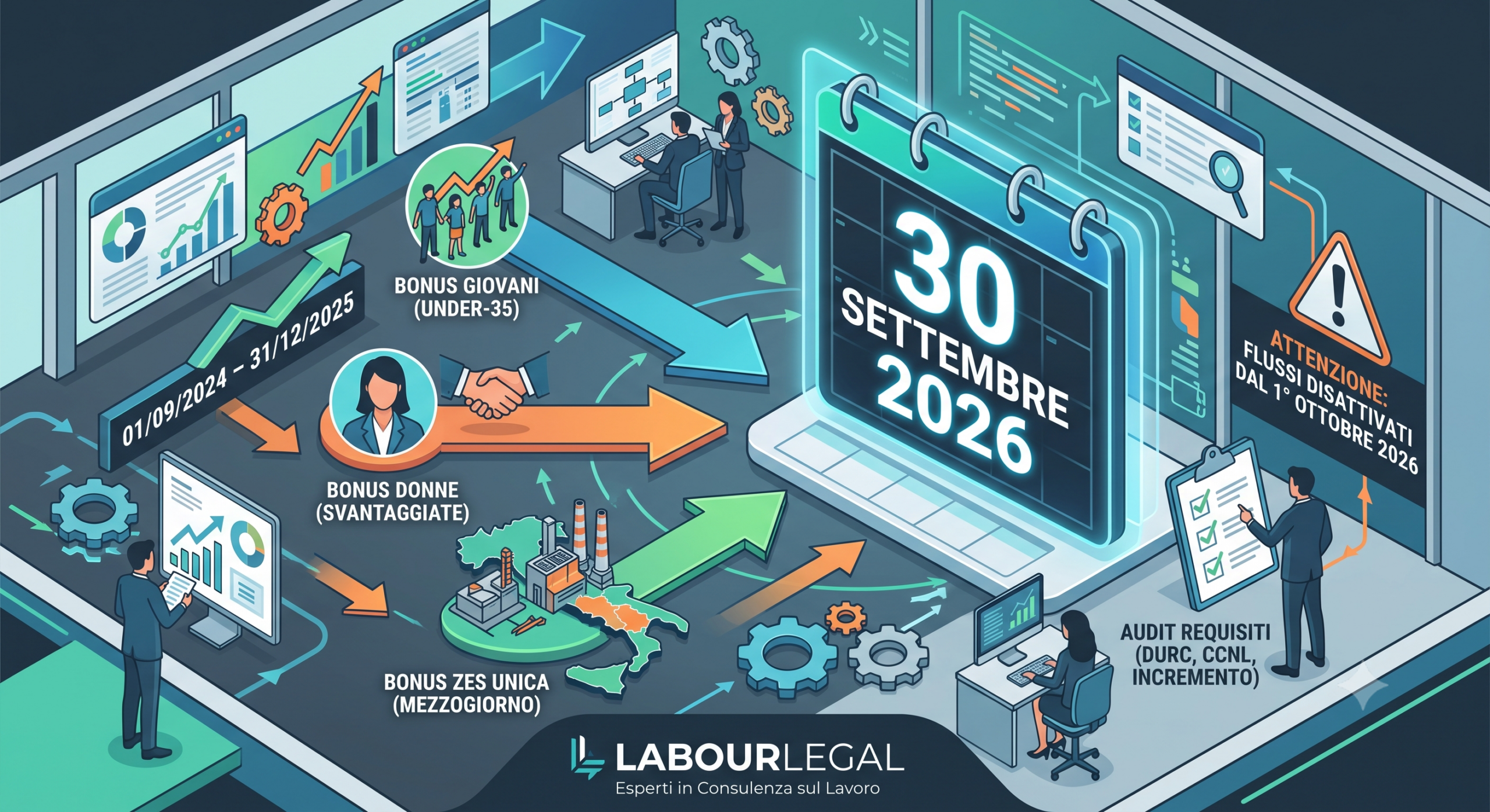 Guida agli Esoneri Contributivi INPS2026: Scadenze, Nuovi Incentivi e il “Buco Operativo” estivo 2026
